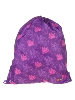 LEGO Worek sportowy "LEGO Friends Hearts" w kolorze fioletowym - 34 x 42 cm rozmiar: onesize