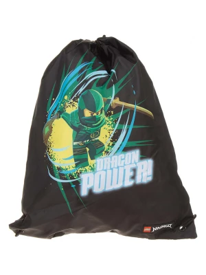 LEGO Worek sportowy "LEGO NINJAGO Dragon Power" w kolorze czarnym - 34 x 42 cm rozmiar: onesize