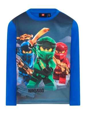 LEGO Koszulka "LEGO Ninjago" w kolorze niebieskim rozmiar: 146