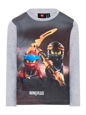 LEGO Koszulka "LEGO Ninjago" w kolorze szarym rozmiar: 146