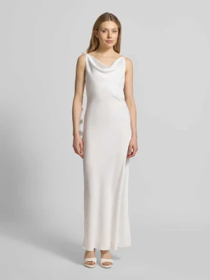 Lejąca sukienka ślubna z satyny model 'ANALEIA' Vero Moda