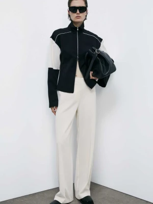 Lejące spodnie „ESSENTIAL” PATRIZIA PEPE