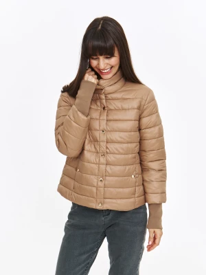 Lekka beżowa kurtka z pikowaniem Top Secret