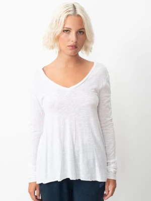 LEKKA BIAŁA BLUZKA V AMERICAN VINTAGE