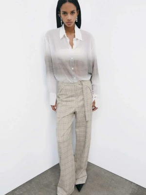 Lekka koszula w kratę PATRIZIA PEPE