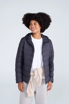 Lekka kurtka puchowa dla kobiet - Black Animal