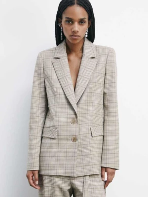 Lekka marynarka w kratę PATRIZIA PEPE