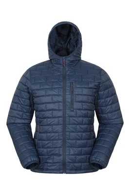 Lekka ocieplana kurtka z kapturem Frost Shield - Navy Mountain Warehouse