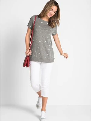 Lekki shirt bawełniany, krótki rękaw bonprix