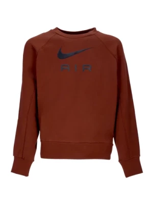 Lekki Sweter z Okrągłym Dekoltem - Odzież Sportowa Air French Terry Crew Nike