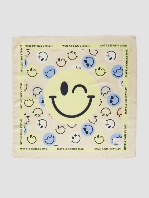 Lekki szalik z nadrukiem S.W. Smiley® s.Oliver