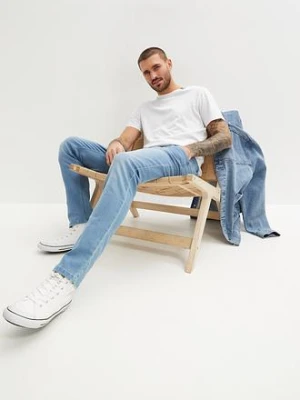 Lekkie dżinsy slim fit, straight bonprix