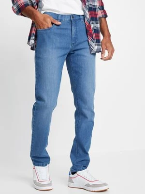 Lekkie dżinsy slim fit, straight bonprix