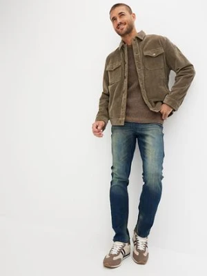 Lekkie dżinsy ze stretchem Slim Fit Straight bonprix