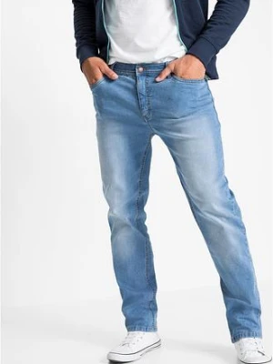 Lekkie jeansy regular fit, straight (2 pary) bonprix