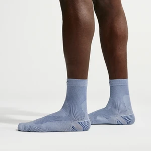 Lekkie skarpety do biegania mikro Nike Run (1 para) - Niebieski