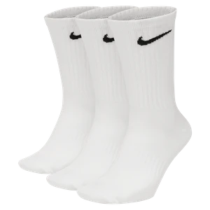 Lekkie skarpety treningowe Nike Everyday (3 pary) - Biel