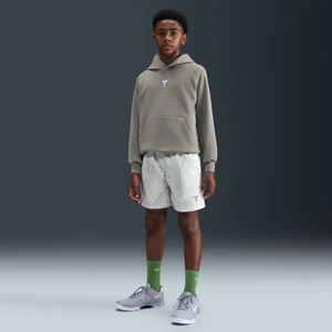 Lekkie spodenki do koszykówki z tkaniny dla dużych dzieci Kobe - Biel Nike