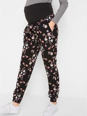 Lekkie spodnie ciążowe z wiskozy, Loose Fit bonprix