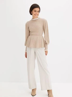 Lekkie spodnie Marlena z wiskozą bonprix