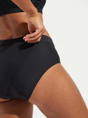 Lekko modelujące sylwetkę figi bikini z wysokim stanem bonprix