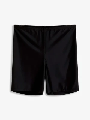 Lekko modelujące sylwetkę spodenki bikini BonPrix czarny