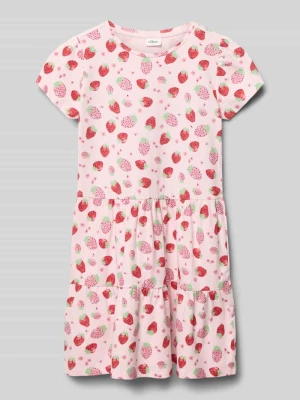 Lekko rozszerzana sukienka casualowa z mieszanki bawełny s.Oliver RED LABEL