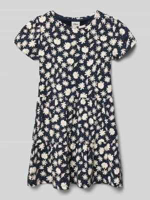 Lekko rozszerzana sukienka casualowa z mieszanki bawełny s.Oliver RED LABEL