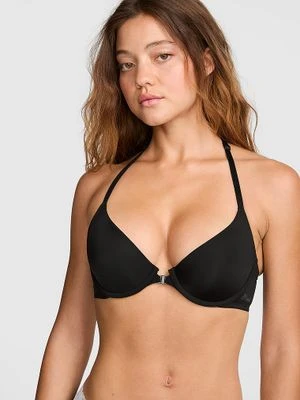 Lekko usztywniany biustonosz T-shirt Wear Everywhere Full Coverage Victoria's Secret Czarny