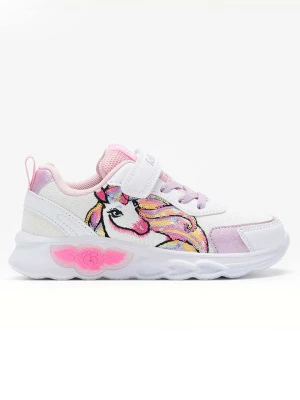 Lelli Kelly Sneakersy "Maggie" w kolorze biało-fioletowym rozmiar: 26