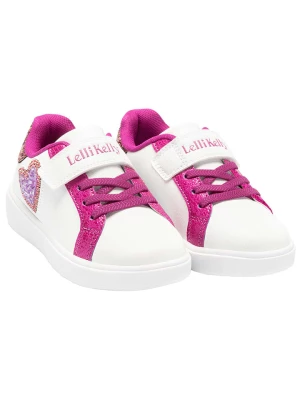 Lelli Kelly Sneakersy w kolorze różowo-białym rozmiar: 27