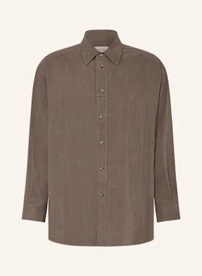 Lemaire Koszula Comfort Fit braun
