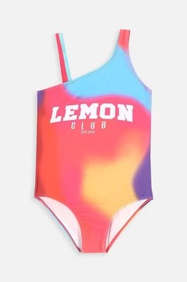 Lemon Explore jednoczęściowy strój kąpielowy dziecięcy kolor fioletowy