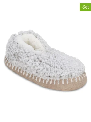 Lemon socks Kapcie (3 pary) w kolorze szarym rozmiar: 27-30