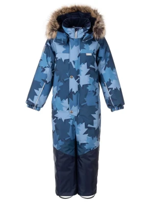 LENNE Kombinezon zimowy "Dex" w kolorze niebiesko-granatowym rozmiar: 116