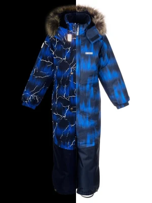 LENNE Kombinezon zimowy "Rey" w kolorze niebieskim rozmiar: 128