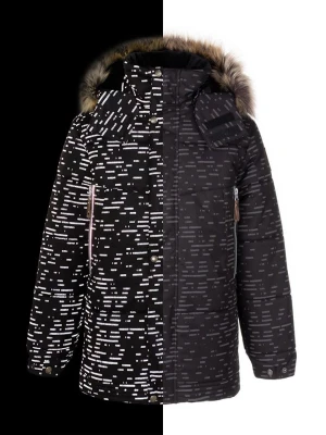 LENNE Kurtka zimowa "Samuel" w kolorze czarnym rozmiar: 152