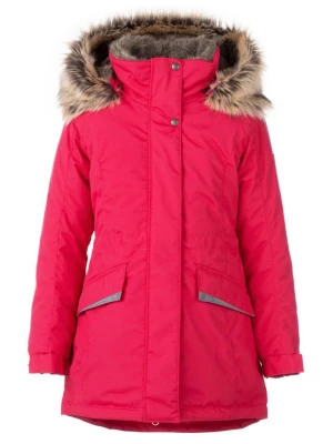 LENNE Parka zimowa "Ella" w kolorze czerwonym rozmiar: 146