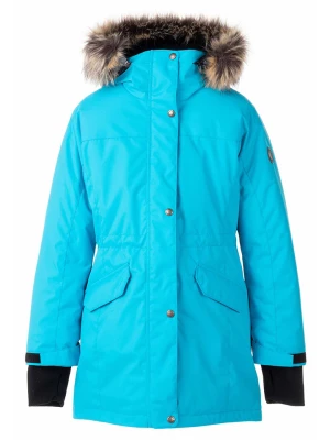 LENNE Parka zimowa "Mimi" w kolorze błękitnym rozmiar: 134