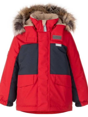 LENNE Parka zimowa "Nick" w kolorze czerwonym rozmiar: 128