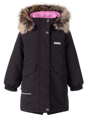 LENNE Parka zimowa "Viola" w kolorze czarnym rozmiar: 140