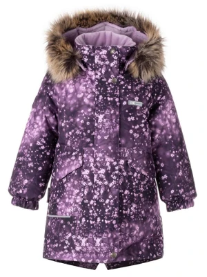 LENNE Parka zimowa "Viola" w kolorze fioletowym rozmiar: 104