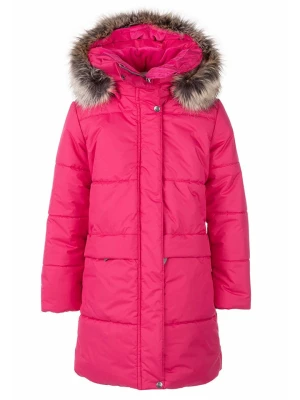 LENNE Płaszcz zimowy "Doree" w kolorze różowym rozmiar: 128