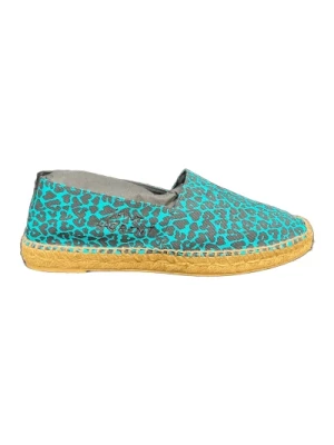 Leopard Canvas Espadryle Saint Laurent