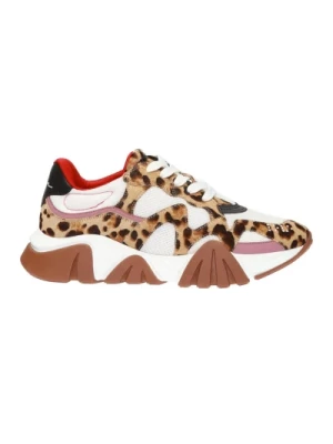 Leopard Sneakers Beige Ss22 Versace