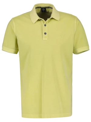 Lerros Koszulka polo w kolorze limonkowym rozmiar: S