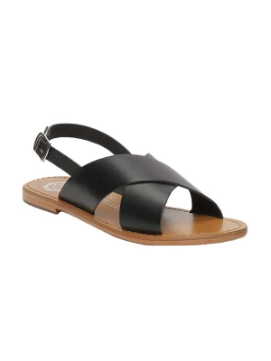 Les BAGATELLES Skórzane sandały "Acoyte" w kolorze czarnym rozmiar: 36