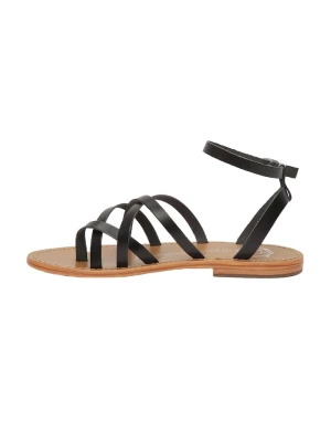 Les BAGATELLES Skórzane sandały "Cabildo" w kolorze czarnym rozmiar: 41