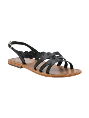 Les BAGATELLES Skórzane sandały "Satyre" w kolorze czarnym rozmiar: 37