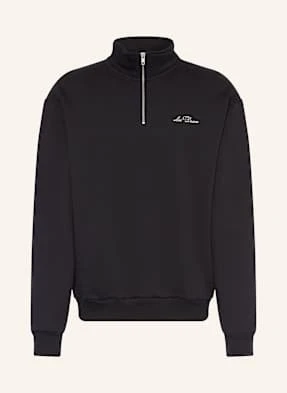 Les Deux Bluza Dresowa Typu Troyer Crew schwarz